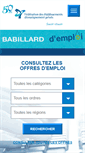 Mobile Screenshot of emploifeep.com